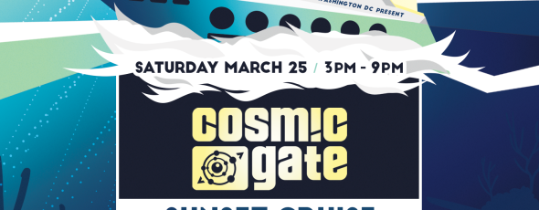 Cosmic Gate Sunset Cruise w special guest Roberto Gonzalez | Sat, Mar 25th
