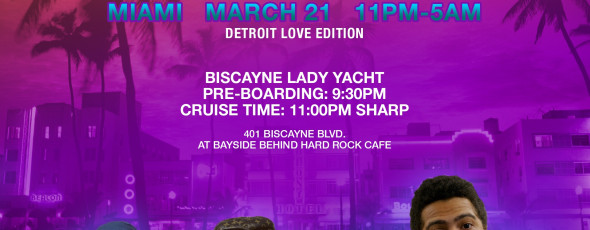 Return of the Night Boat – Detroit Love Edition w Carl Craig, Dubfire & Seth Troxler | Tues, Mar 21st